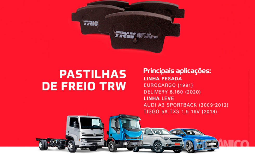 Mecanico Murilo Zf Amplia Linha De Pastilhas De Freio Trw