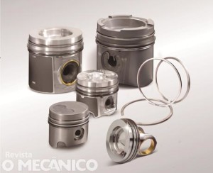 KS lança anéis de segmento e pistão com anel para veículos VW