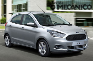 Ford divulga o nome Ka+ para a nova versão sedã do seu popular