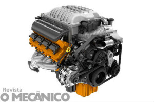 Dodge lança Challenger com motor HEMI Hellcat de 6,2 litros