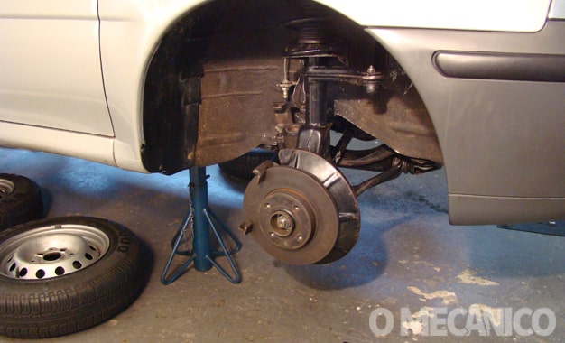 Manutenção dos freios do VW Gol G3