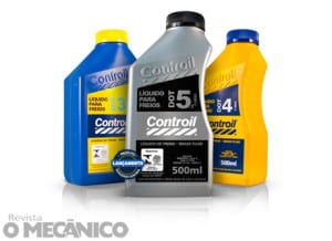 Controil lança fluido de freio com especificação DOT 5.1 na reposição