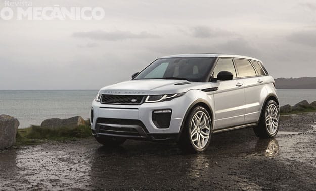 Evoque ganha facelift; será produzido na planta da Jaguar Land Rover no Brasil
