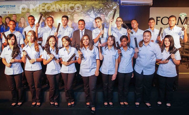 Alunos do Formare na MWM International