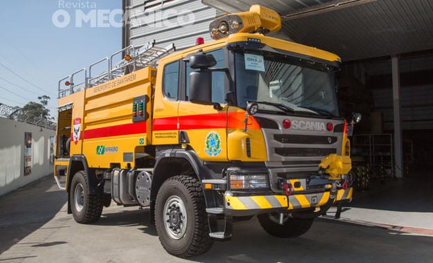 Transmissões Allison equipam caminhões de bombeiros em aeroportos do Brasil