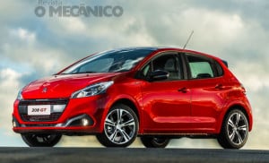 Peugeot renova linha 208 e inclui motores 1.2 Puretech e 1.6 THP flex