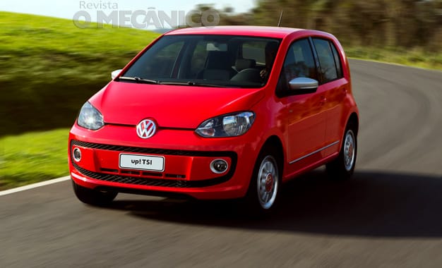 Volkswagen up! 2017 tem como novidade pneus verdes em toda a linha