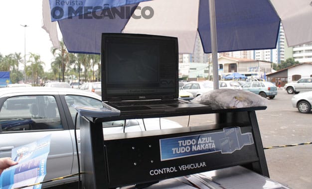 Aparelho Shockster para avaliação de amortecedores