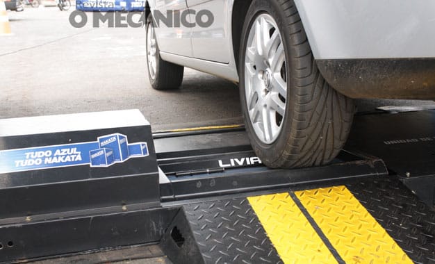 Aparelho Shockster para avaliação de amortecedores