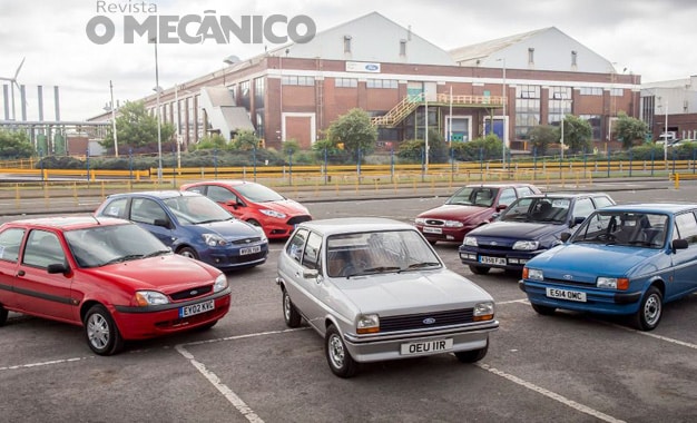 Ford comemora 40 anos de história do modelo Fiesta