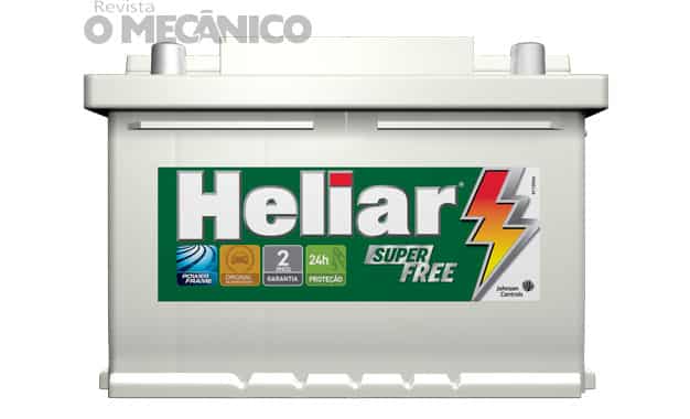Heliar lança linha de baterias Super Free com garantia de dois anos