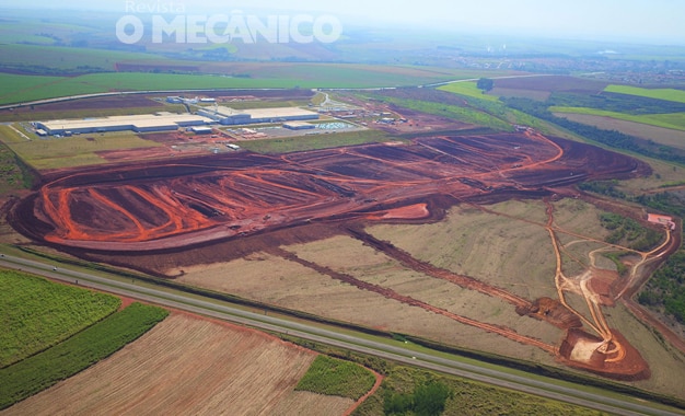 Obras já começaram no terreno de 1,3 milhão de m² em Iracemápolis/SP