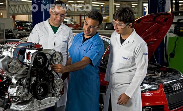 SENAI-Ipiranga abre inscrições para aprendizagem industrial de Mecânico Automobilístico