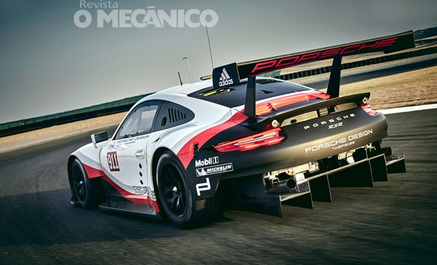 Porsche apresenta novo 911 RSR para as 24 Horas de Le Mans
