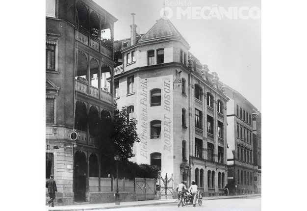 Primeira fábrica da Bosch em Stuttgart
