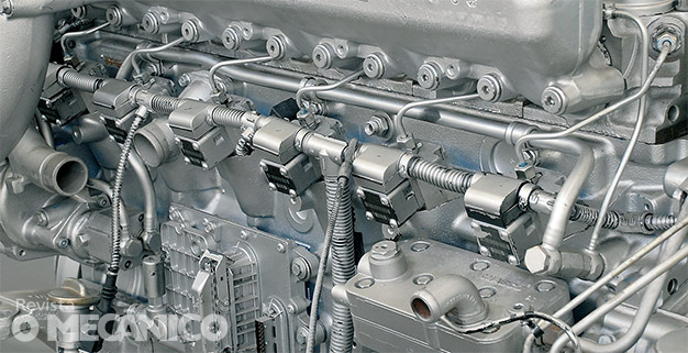 Sistema de injeção dos motores OM 457
