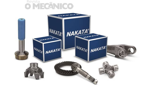 Nakata anuncia linhas de cardã e diferencial para pesados