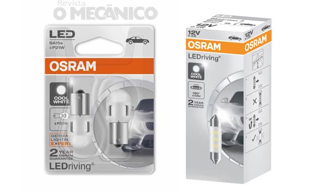 Osram apresenta nova linha de lâmpadas automotivas com tecnologia LED