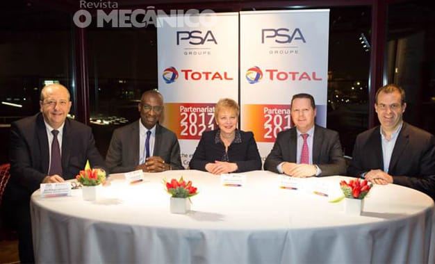 Total Lubrificantes e PSA Peugeot Citroën renovam parceria