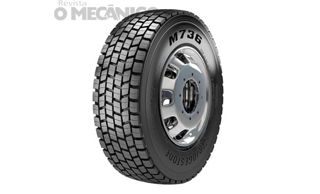 Bridgestone lança pneu rodoviário M736