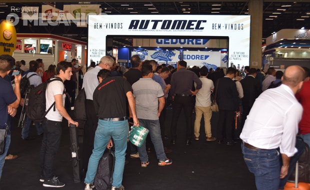 Começou a Automec 2017 com diversas ações da Revista O Mecânico