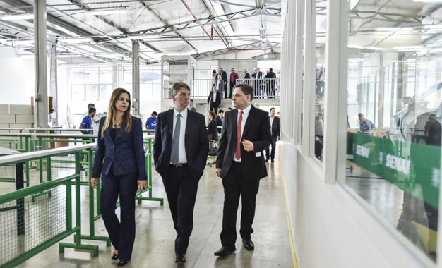 Volkswagen inaugura Centro de Treinamento no DF em parceria com o SENAI