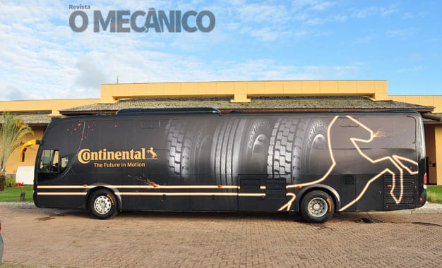 Ônibus da Continental inicia terceiro ciclo de viagens pelo Brasil