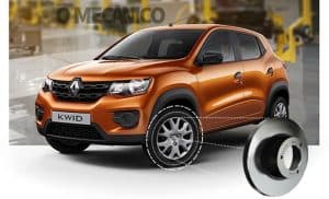 Fremax fornece discos de freio originais para o Renault Kwid