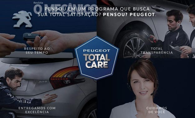 Peugeot lança programa de pós-venda para clientes da marca