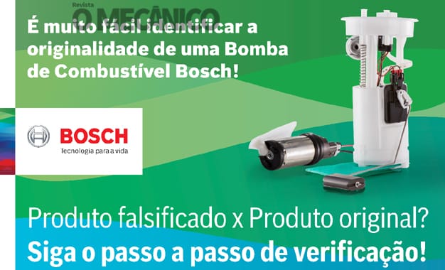 Bosch cria aplicativo para identificar se bomba de combustível é original
