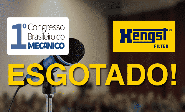 Estão esgotados os convites gratuitos da Hengst para o 1º Congresso Brasileiro do Mecânico