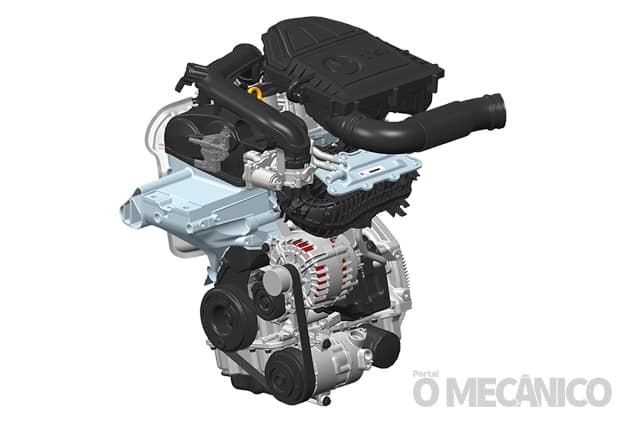 Motor Detalhes mecanicos do motor VW 1.0 TSI EA211 Revista O Mecanico