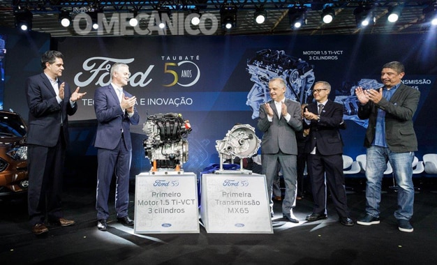 Ford Taubaté completa 50 anos e passa a produzir motor 1.5 Ti-VCT e câmbio manual MX65