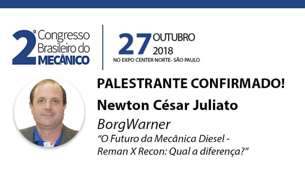 BorgWarner participa de painel do 2º CONGRESSO BRASILEIRO DO MECÂNICO