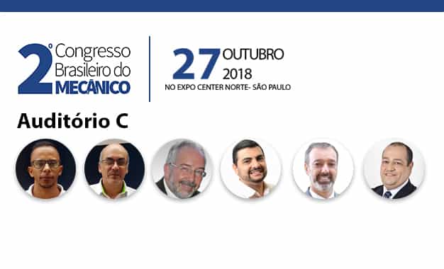 Confira os palestrantes do auditório “Eletrônica Automobilística” do 2º CONGRESSO BRASILEIRO DO MECÂNICO