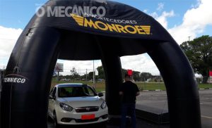 Monroe checa sistema de suspensão em Passo Fundo/RS