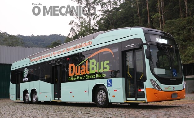 Ônibus Elétrico Híbrido Dual Bus