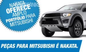 Nakata oferece mais de 120 componentes para veículos Mitsubishi