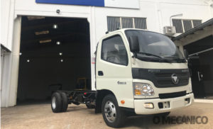 Foton inicia produção de caminhões em Guaíba/RS