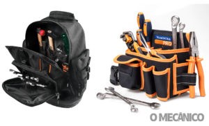 Tramontina PRO tem linha de mochilas, bolsas e cintos para mecânicos