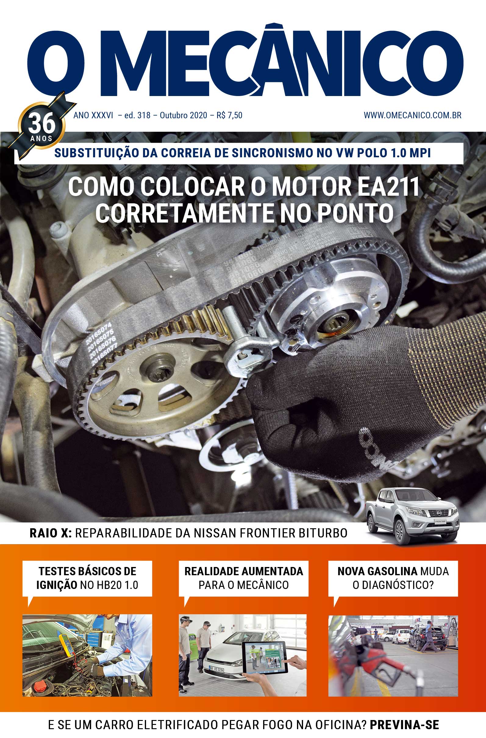 Capa Revista O Mecânico ed318