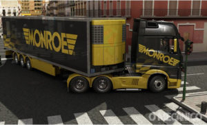 Monroe equipará caminhões da Volvo