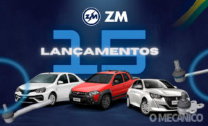 ZM lança 15 itens para suspensão e direção