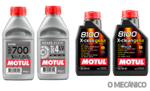 Motul lança fluidos de freio e óleos para motor