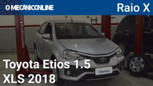 Raio X – Toyota Etios 1.5 XLS 2018