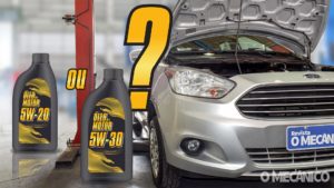 Qual é o óleo para o Ford Ka: 5W-20 ou 5W-30?