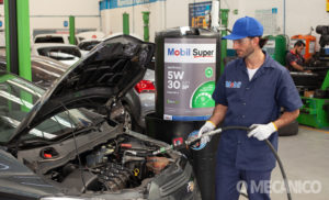 Troca Inteligente óleo a granel Mobil