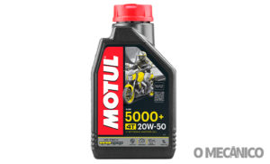 Motul apresenta lubrificante 5000+ para motos