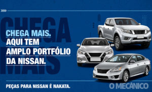 Nakata tem amplo portfólio para veículos Nissan