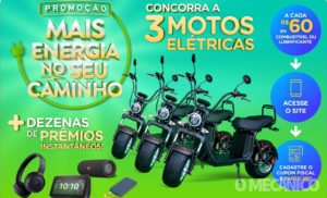 TotalEnergies Brasil sorteia motos elétricas e prêmios instantâneos